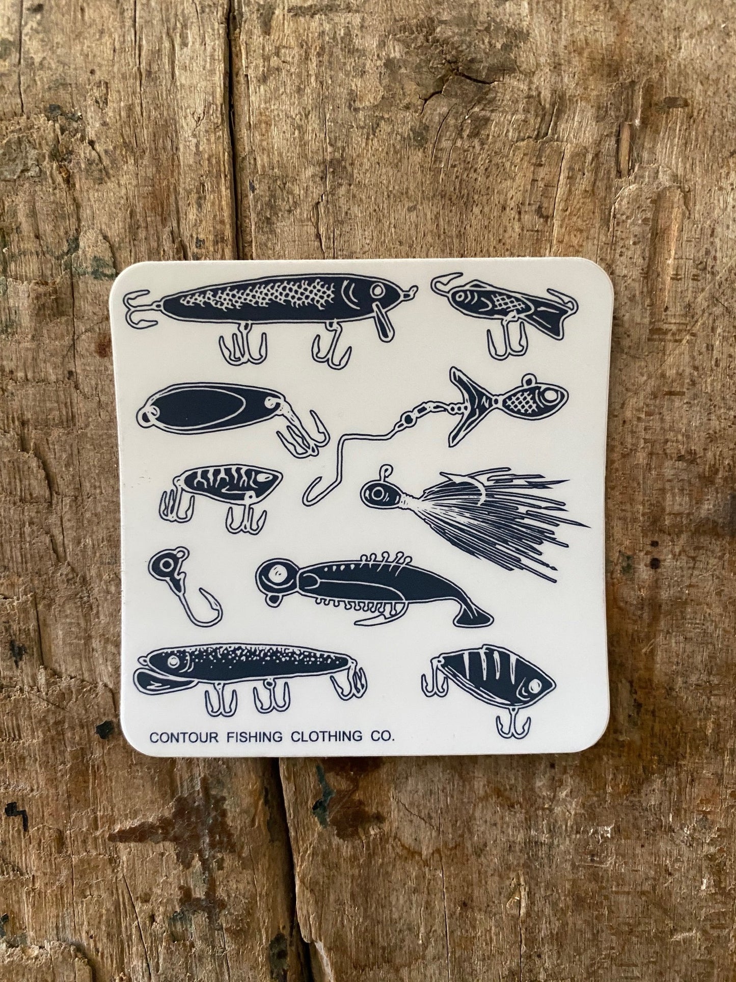 Walleye Lures Sticker