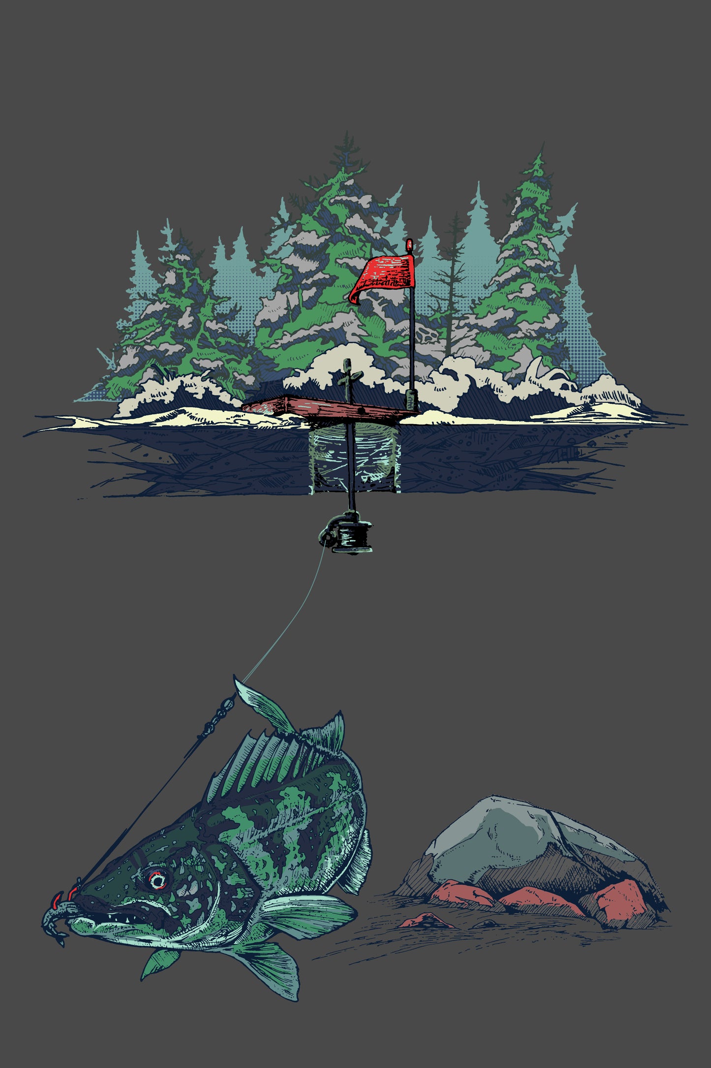 Tip Up Unisex Sweatshirt