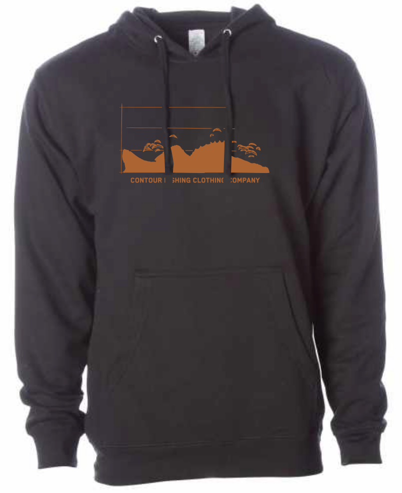 Black Sonar Unisex Sweatshirt – Contour Fishing Clothing Co.