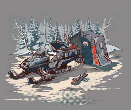 Snowmobile Unisex Sweatshirt