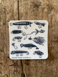 Walleye Lures Sticker