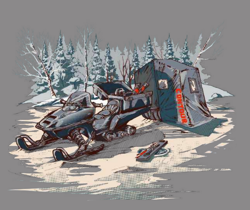 Snowmobile Unisex Sweatshirt